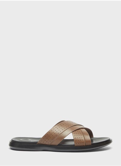 اشتري Cross Strap Sandals في السعودية