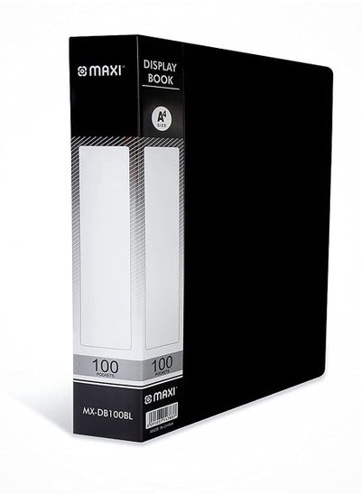 اشتري 100-Pocket Display Book Black Cover في الامارات