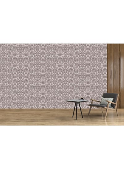 اشتري Seamless Victorian Pattern Fabric Wallpaper Covers An Area ​​Up To 4.2Mx3M With Adhesive And Smoothing Tool في مصر