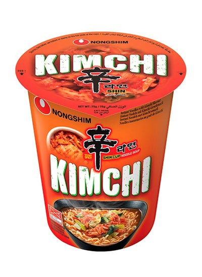 Buy Shin Kimchi Cup Noodles 75grams in UAE