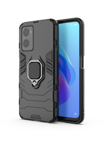 Buy Protective Case Cover for OPPO Realme 9i 4G Black in UAE