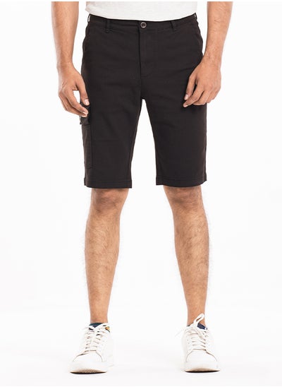 اشتري COTTON BLACK SHORT PANT في الامارات