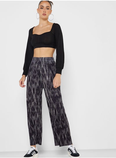 Buy Printed Wide Leg Pants in UAE