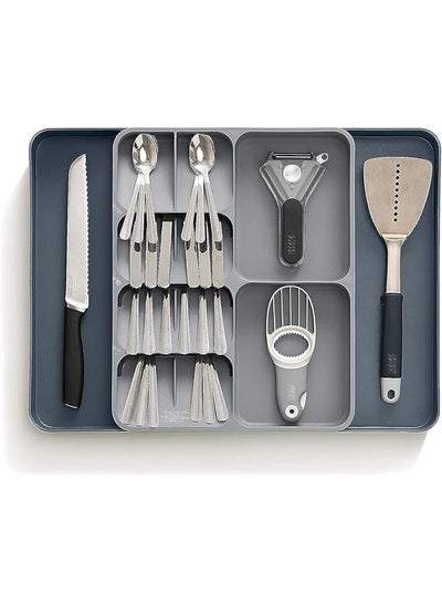 Buy Organizer Trayexpandable Drawer Cutlery Organizer For Flatware Silverware Cooking Utensils & More Multipurpose Organizer in Saudi Arabia