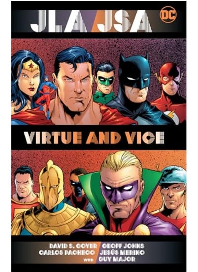 اشتري Jla/Jsa Virtue And Vice New Edition By Johns, Geoff - Goyer, David S. - Pacheco, Carlos Paperback في الامارات