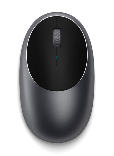 Buy Aluminum M1 Bluetooth Wireless Mouse with Rechargeable Type-C Port - For M2/ M1 MacBook Pro/Air, M2/ M1 iPad Pro/Air, M2 Mac Mini, iMac M1 and more (Space Gray) in UAE