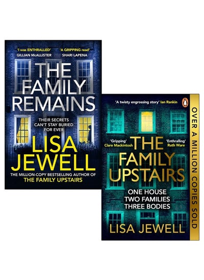 اشتري Lisa Jewell The Family Upstairs Series 2 Books Collection Set (The Family Remains [Hardcover], The Family Upstairs) في الامارات