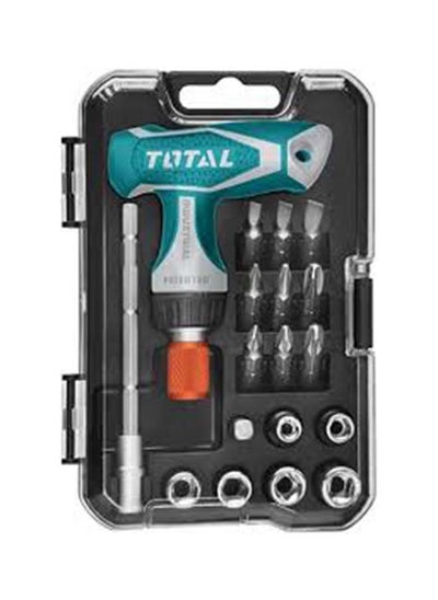 Buy Total Tools 24Pcs T-Handle TACSD30186 Wrench Screwdriver Set in Egypt