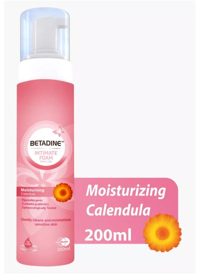 Buy Intimate Foam Calendula Moisturizing - 200 ml in Egypt