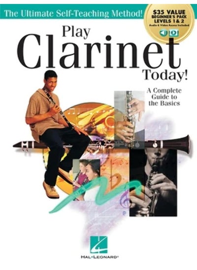 اشتري Play Clarinet Today! Beginner's Pack: Method Books 1 & 2 Plus Online Audio & Video في الامارات