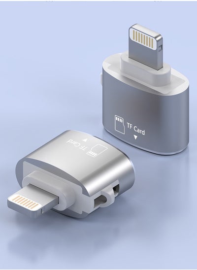 Buy iPhone Lightning Card Reader Silvery in Saudi Arabia