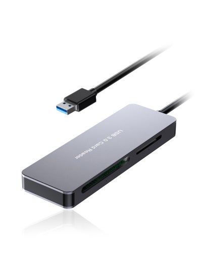 اشتري 5-in-1 DSLR USB 3.0 Card Reader MS/M2/CF/SD/TF CR 304-A في السعودية