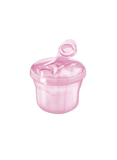 Buy Durable Baby On-The-Go Milk Powder Dispenser Holds Upto 3 Servings, Pink- 260ml in Saudi Arabia