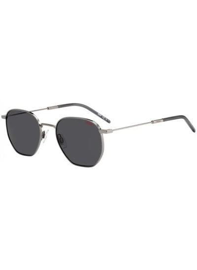 Buy Full Rim Round Men Sunglass - HG1060/S KJ1IR - Lens Size: 54 mm - Gray in Saudi Arabia