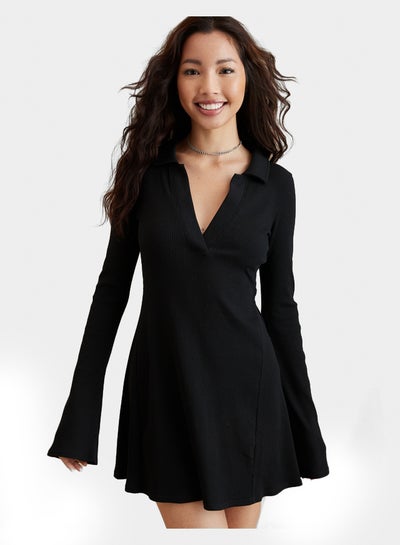 Buy AE Collared Knit Mini Dress in Egypt
