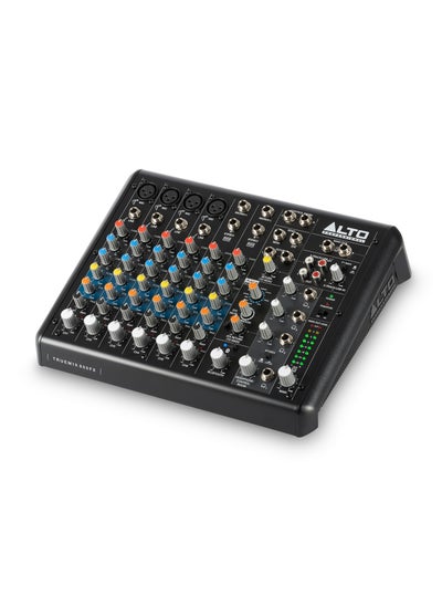 اشتري TrueMix 800 FX 8-Channel Compact Mixer with USB, Bluetooth, and Alesis Multi-FX في مصر