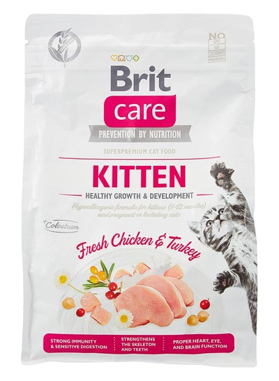 اشتري Brit Care Cat Grain-Free Kitten Healthy Growth & Development, 2kg في السعودية