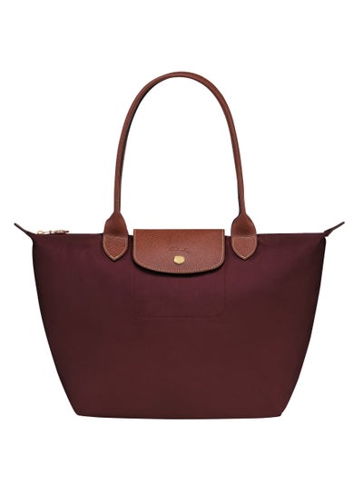 Longchamp Bag Medium Le Pliage Original Claret Tote Bag