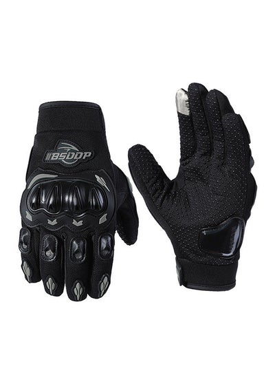 اشتري BSDDP Motorcycle Riding Gloves Rider Anti-slip Anti-drop Four-season Universal Outdoor Breathable Touch Screen Gloves في الامارات