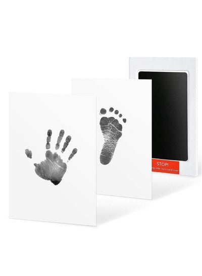 اشتري Inkless Newborn Baby Footprint or Handprint Pet Paw Prints Safe Clean Ink Pad في السعودية