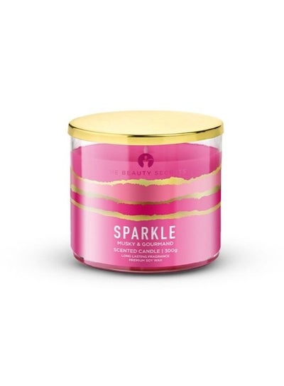 Buy Sparkle scented candle 300 grams in Saudi Arabia