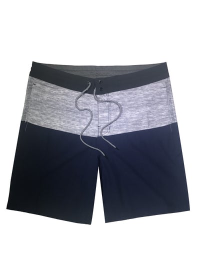 Buy 2023 Quick-Dry Surf Shorts Elastic Waterproof Floral Mens Swimwear 145 sapphire blue in Saudi Arabia