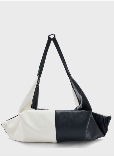 Buy Color Block Large Hobo Bag in UAE