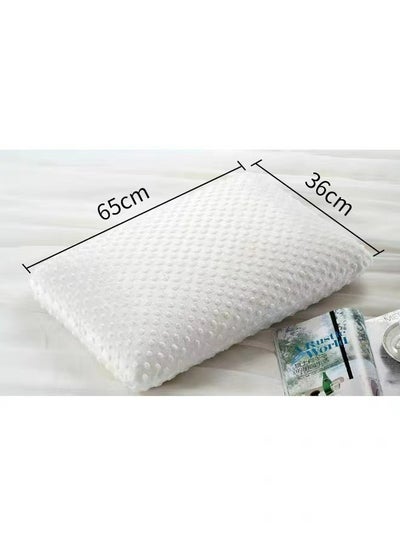 اشتري Memory Foam Pillow Microfiber White في السعودية
