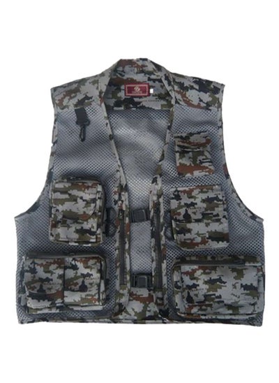 Buy Multi Pocket Fishing Photography Vest XXL in Saudi Arabia