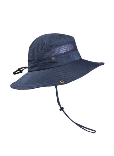 Buy Men's Sun Hat Summer Hat Simple Casual UV Protection Bucket Hat in Saudi Arabia