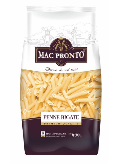 Buy Mac Pronto Premium Pasta Penne Rigate 400g in UAE