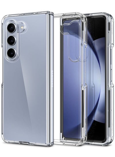 اشتري Ultra Hybrid Samsung Galaxy Z Fold 5 Case Cover (2023) - Crystal Clear في الامارات