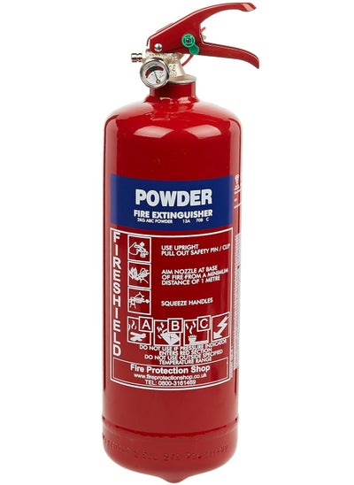 Buy 2 kg Dry Powder Fire Extinguisher ABC FireShield for Homes, Cars, and Vans in Saudi Arabia