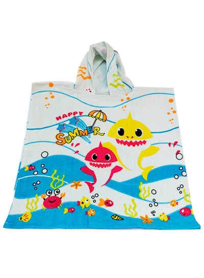Buy Hooded Poncho Printed Bath Towel For Kids in Egypt