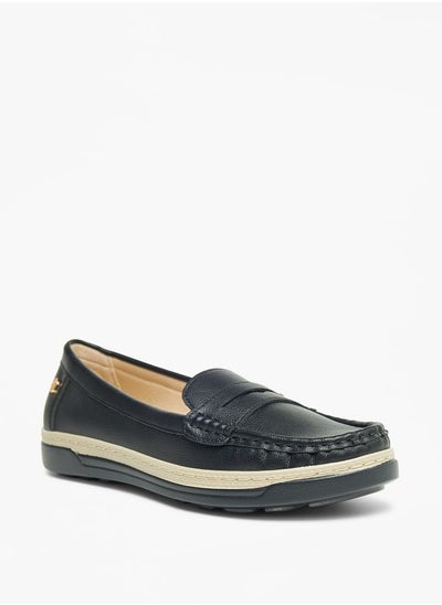 اشتري Solid Slip-On Moccasins في الامارات