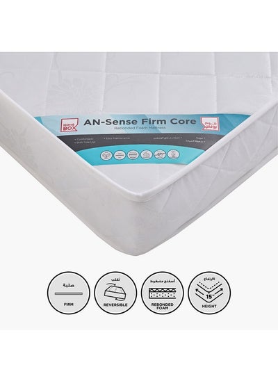 اشتري AN-Sense Firm Core Rebonded Foam Single Mattress 190 x 15 x 90 cm في الامارات