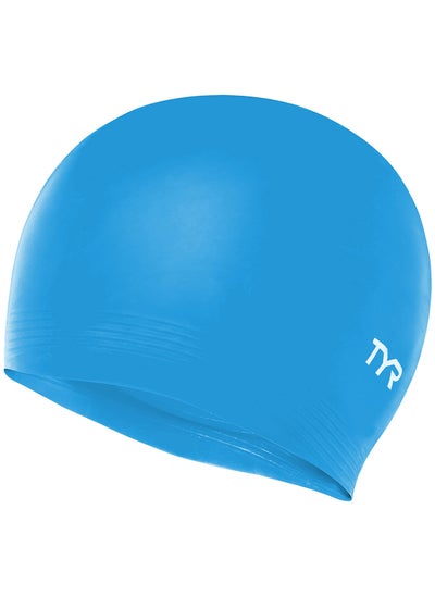 Buy LCL-428 Latex Swim Cap For Men & Women (Blue) in Saudi Arabia