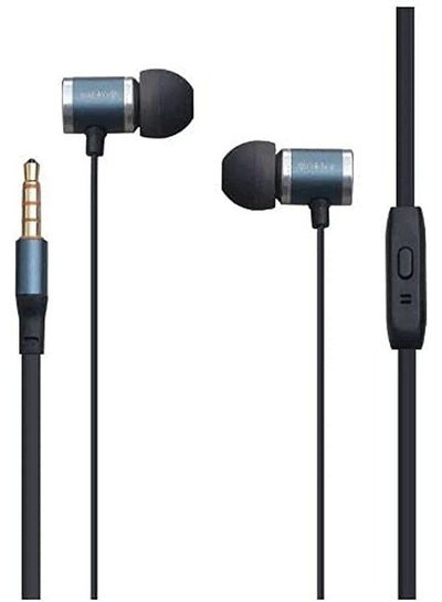 Buy Celebrat C6 Wired Headphones High Fidelity With Microphone - Blue in Egypt