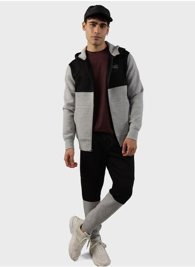 اشتري Zipper Detailed Hoodie في الامارات