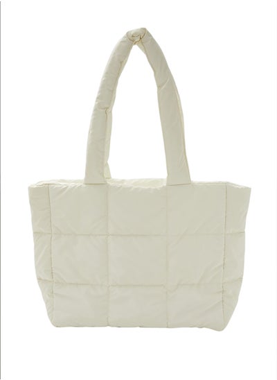 Buy Quilted Faux Leather Tote Bag in Egypt