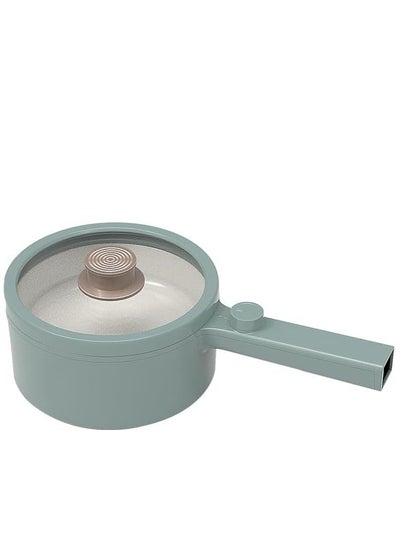 اشتري 1.5L Mini Portable Electric Pan / Cooker with Lid and 2 Modes Temperature Control في الامارات