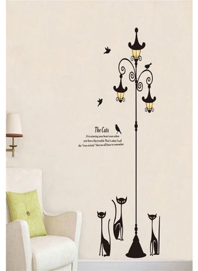 Buy Aofu Cat Street Light Wall Sticker Warm And Artistic Personality in Egypt