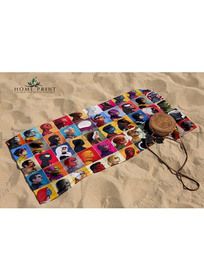 Buy Microfiber Printed Towel in Egypt