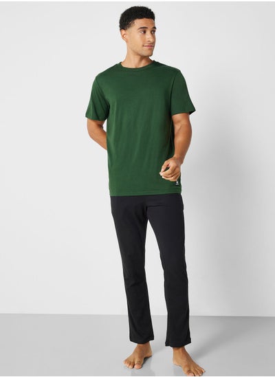 اشتري Essential Crew Neck T-Shirt & Pants في السعودية