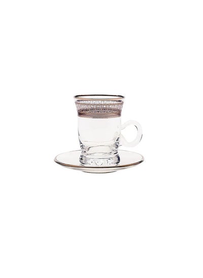 Buy 6-Piece Palace Platinum Teacups in UAE