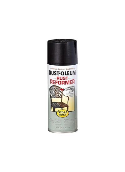 Buy Rust-Oleum 215215 Stops Rust Rust Reformer Spray, 10.25 oz, Black in UAE