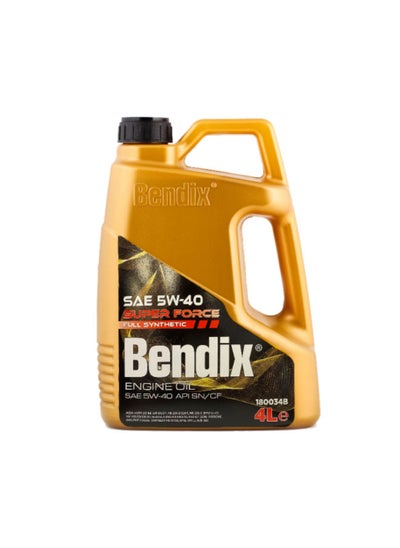 Buy Bendix Motor oil  - 4L -   API:SN - 5w40 in Egypt