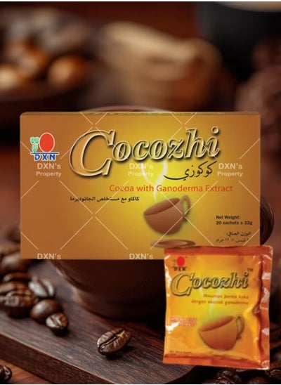 Buy Cocozhi Cocoa With Ganoderma Extract 20 Sachets * 32g in Saudi Arabia