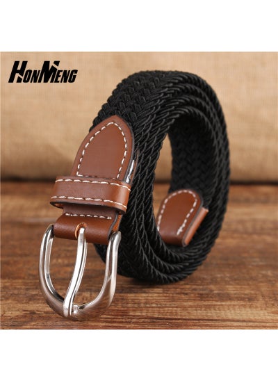 اشتري 2.5cm Elastic Canvas Belt UnisexC3 C3 في السعودية