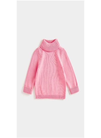 اشتري Roll Neck Knitted Jumper في الامارات